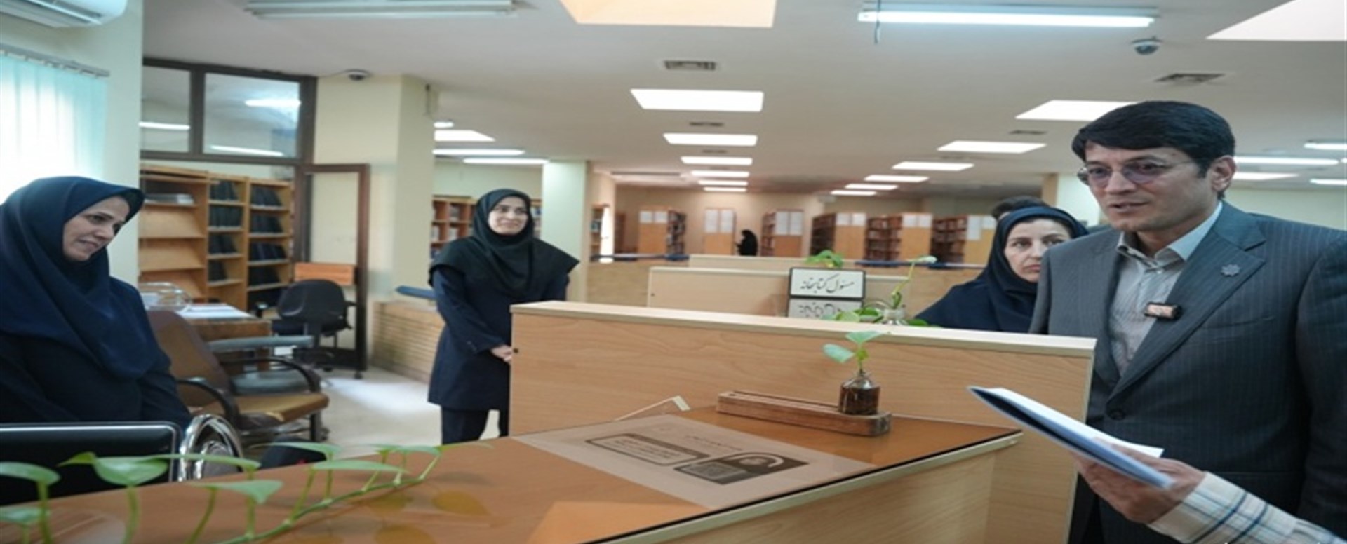 بازدید هیات رئیسه دانشگاه